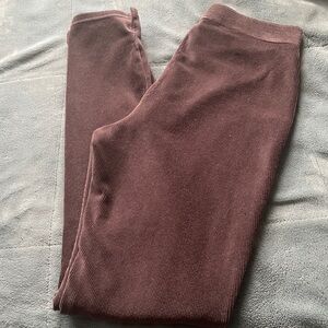 Hue brown corduroy leggings